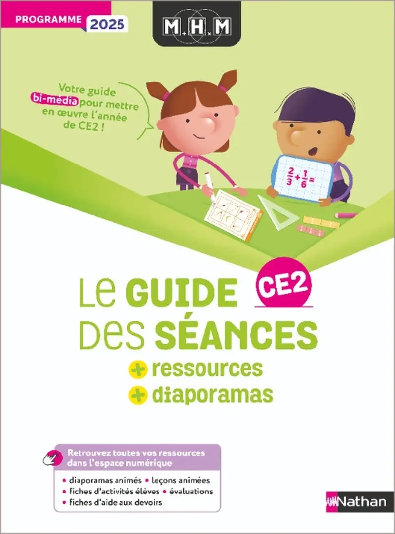 Guide des s&eacute;ances + Ressources + Diaporamas CE2 - Programme 2025