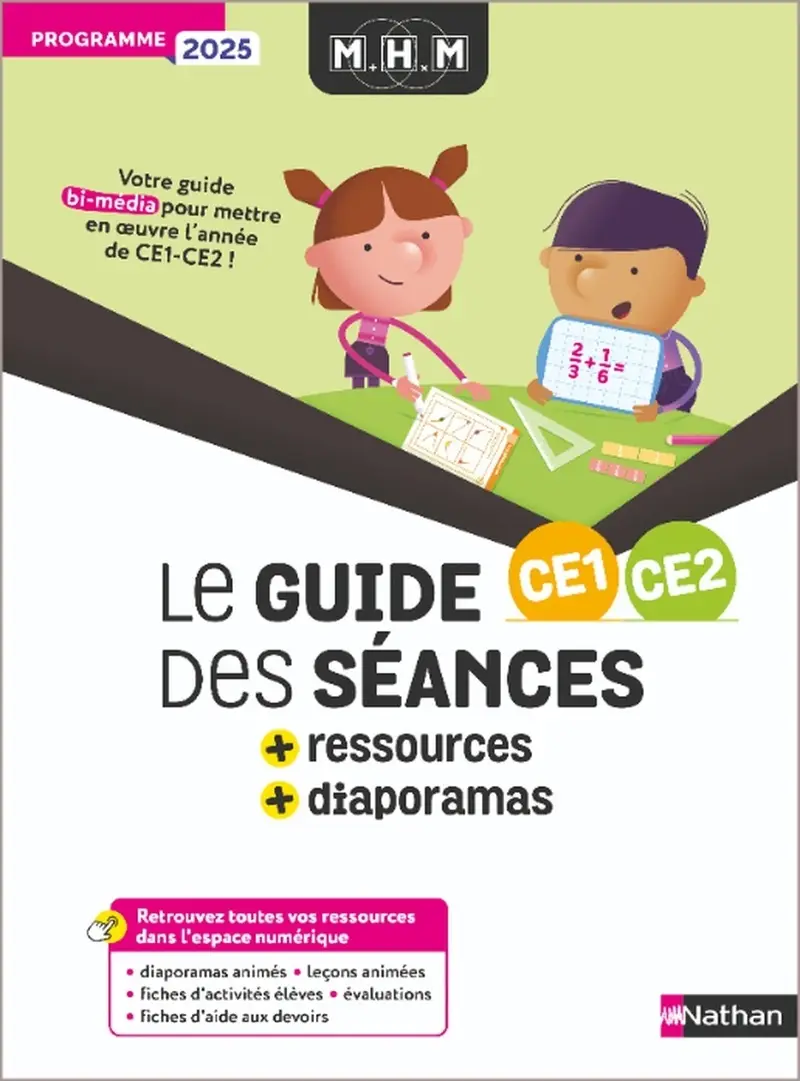Guide des s&eacute;ances + Ressources + Diaporamas CE1/CE2 - Programme 2025